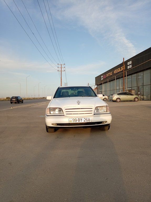 Mercedes C 200, 2.0 L, 1996 il, 314 538 km 99-BY-268 — Avtomobillər, Bakı (4)
