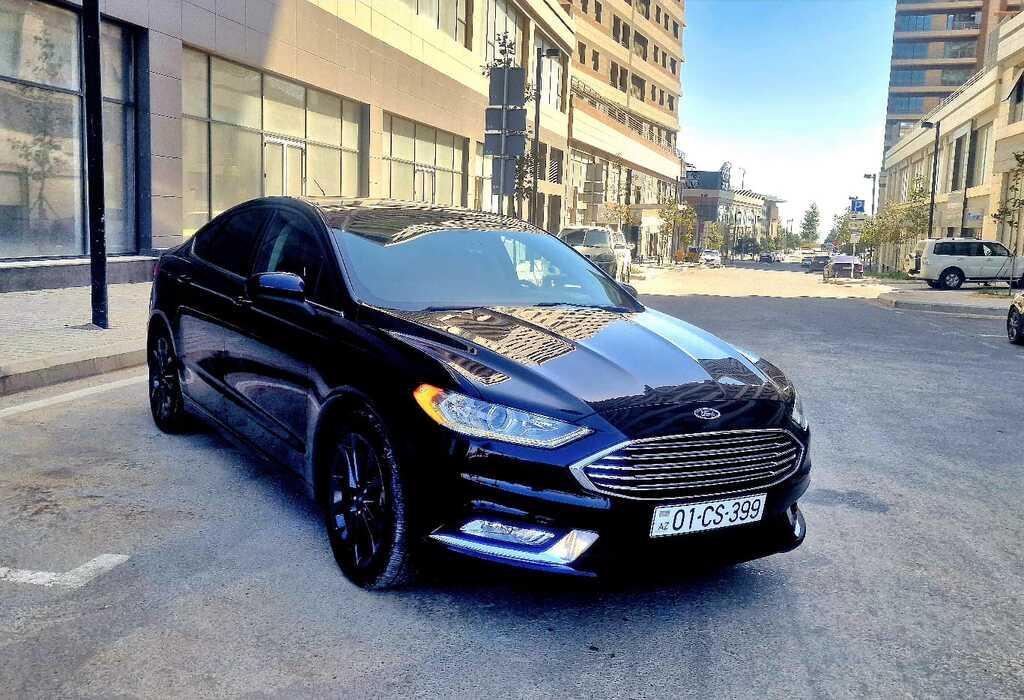 Ford Fusion (North America), 1.5 L, 2018 il, 216 000 km 01-CS-399 — Avtomobillər, Bakı (9)
