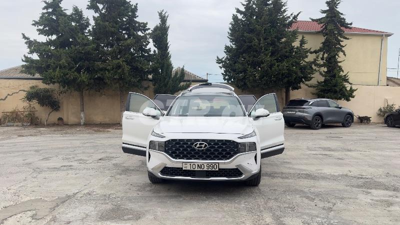 Hyundai Santa Fe 2.5 L, 2021, 74 564 km 10-NO-990 — Avtomobillər, Bakı (9)