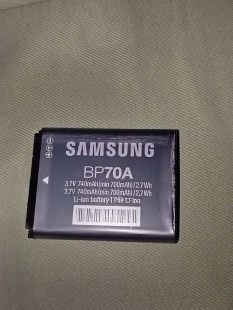Samsung BP70A Li-ion batareya Kamera baterikası ideal vəzyətdə zavod — Bakı