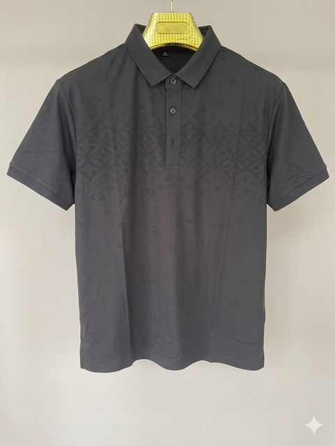 Kişilər üçün polo 2359846. boz, pambıq, ölçü XL — Bakı