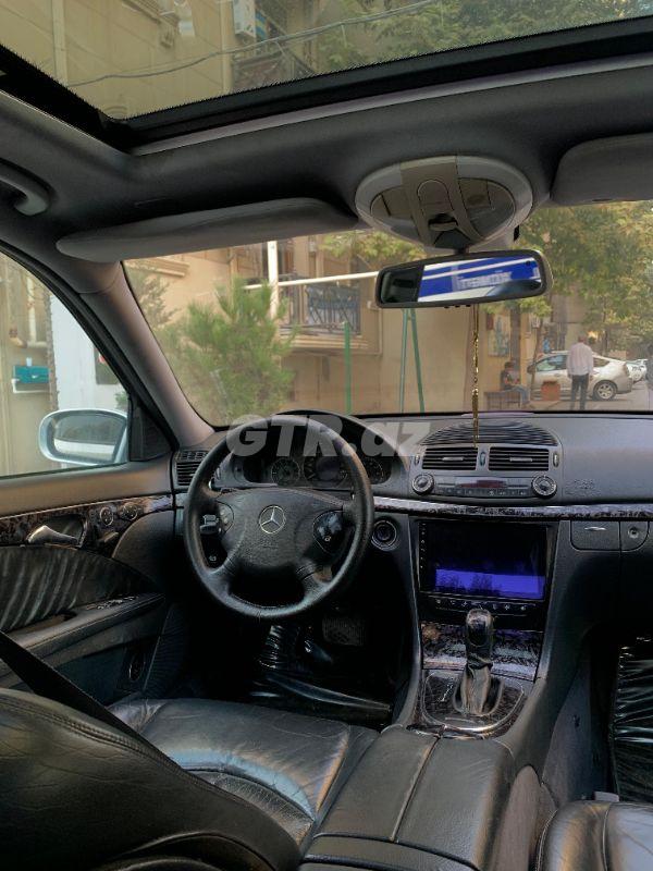 Mercedes E 320 3.2 L, 2002, 348 665 km 90-MB-975 — Avtomobillər, Gəncə (3)