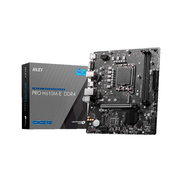 MSI PRO H610M-E DDR4 Motherboard — Mallar, Bakı