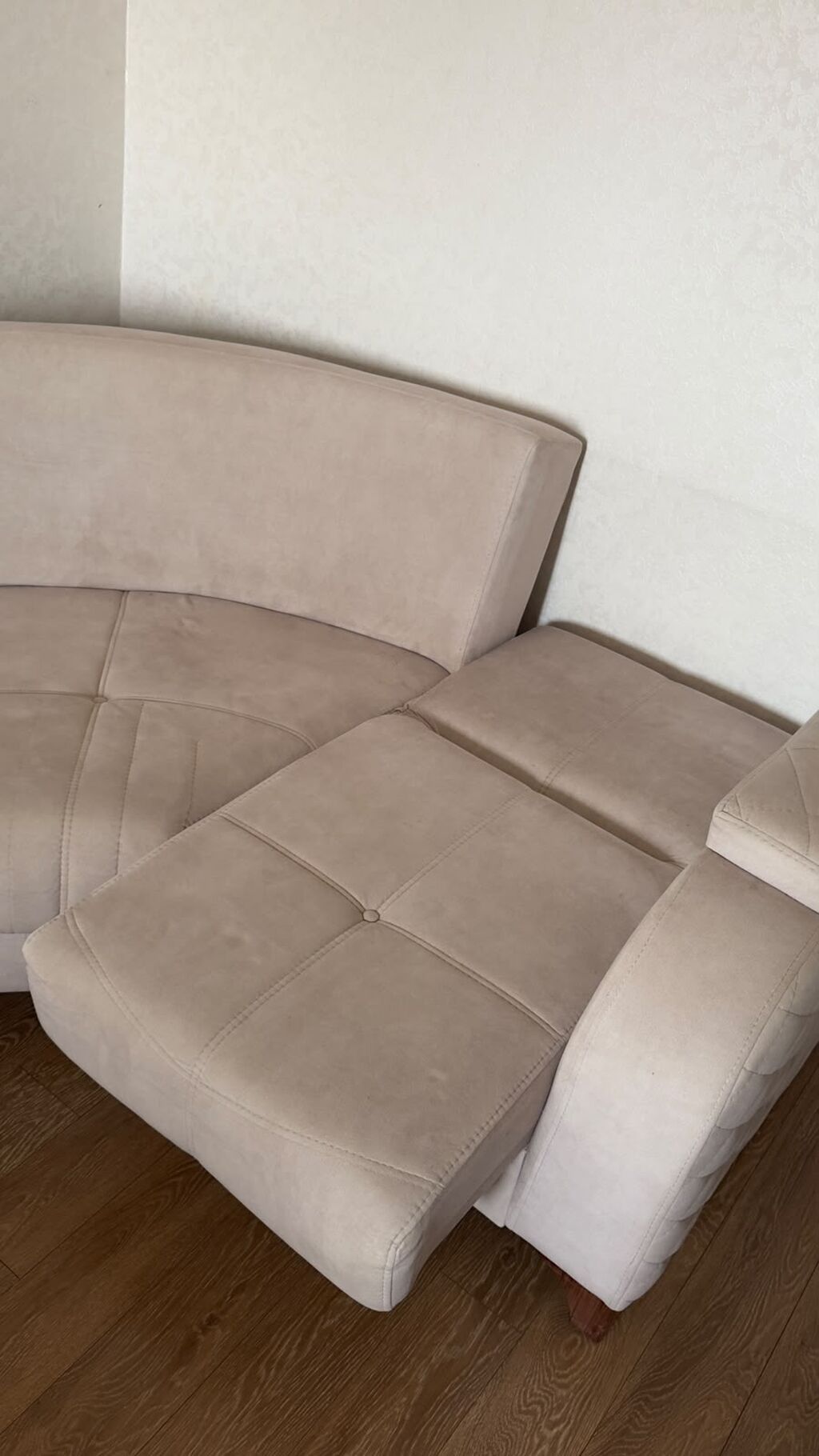 Künc divan, İşlənmiş, Açılan, Bazalı, Parça — Divanlər, Bakı (10)