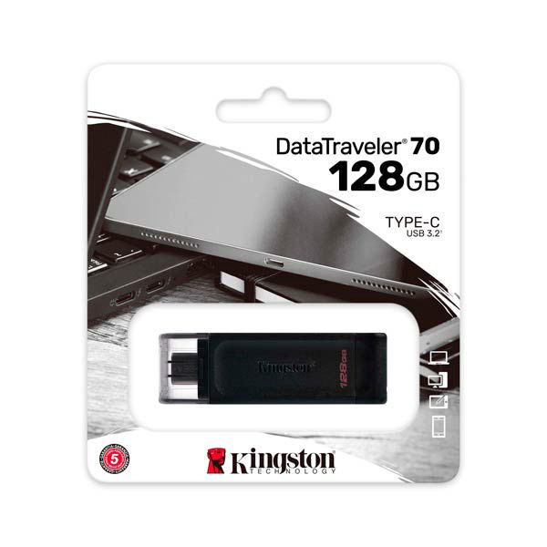 Kingston DataTraveler 70 Usb-c 128GB Flash Drive — Mallar, Bakı