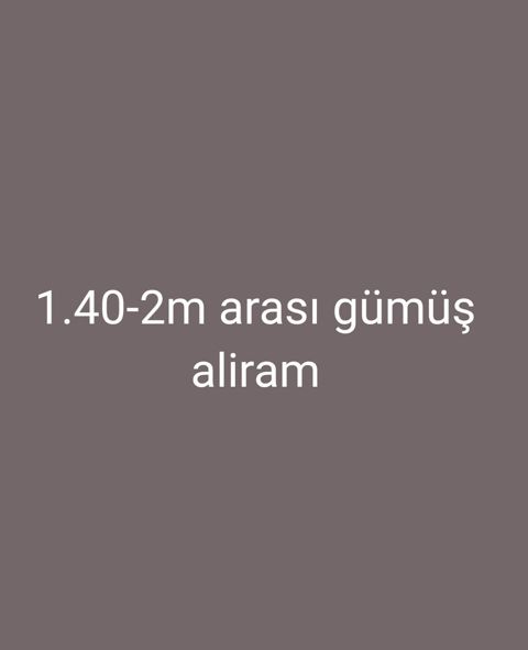Salam herkese gümüş aliram kim satmaq isdese yazsın mene — Masazır