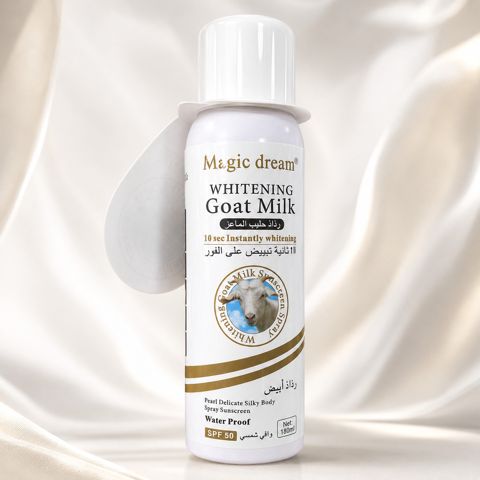 Günəşdən qoruyucu sprey Whitening Goat Milk SPF50, 180 ml — Bakı