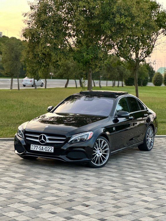 Mercedes C 300, 2.0 L, 2016 il, 171 000 km 77-SA-022 — Avtomobillər, Bakı (2)