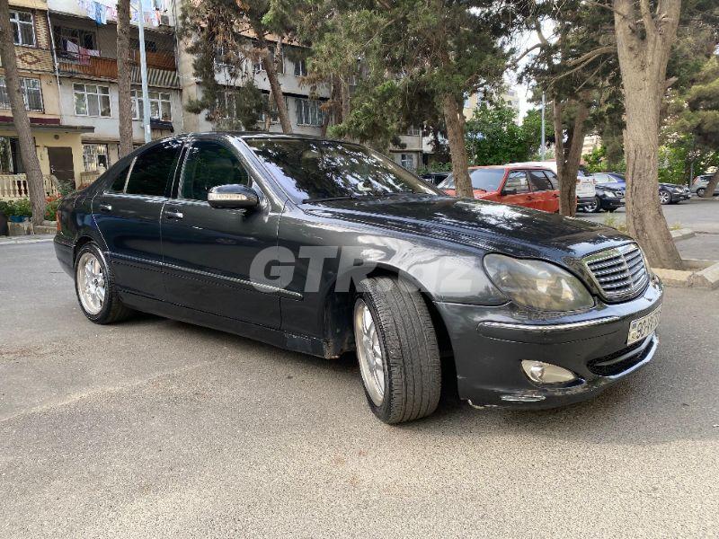 Mercedes S 320 3.2 L, 2001, 301 000 km 90-VV-701 — Avtomobillər, Bakı (2)