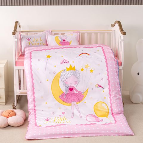 Uşaq yataq dəsti Annaberry 278, yorğan üzü 100x150 sm, mələfə 110x160 sm, yastıq üzü 35x45 sm (2 əd), satin, rəngbərəng — Bakı