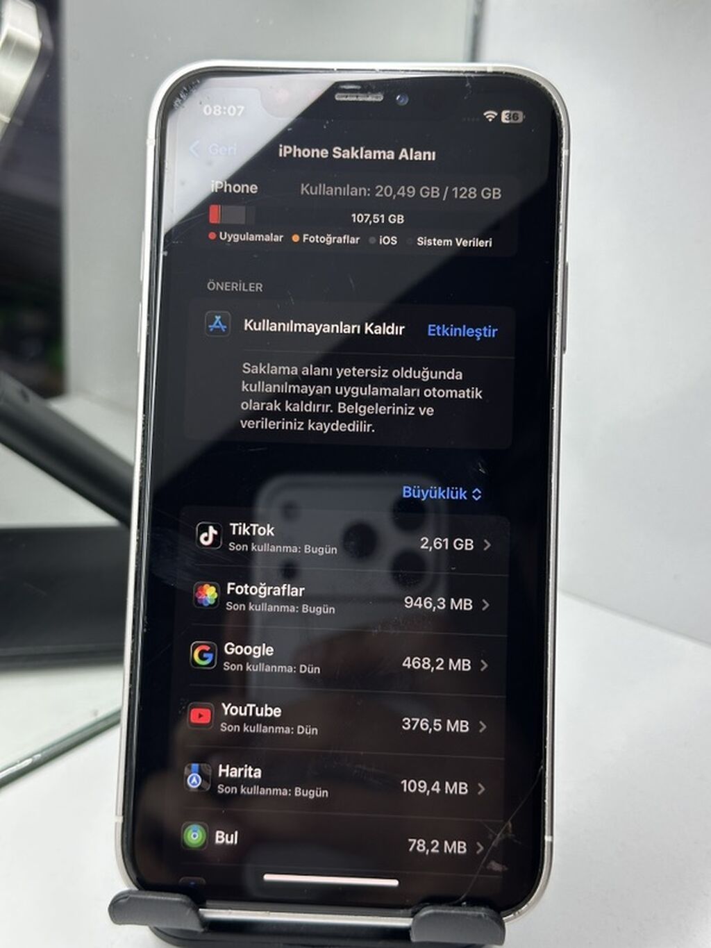 IPhone Xr, 128 GB, Ağ, Face ID — Apple iPhone, Bakı (7)