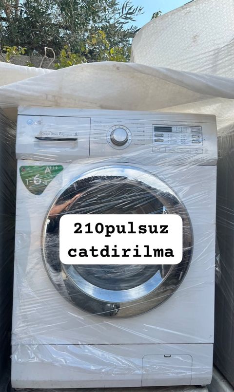 LG önyükləməli paltaryuyan maşın - Model: LG Direct Drive - Yükləmə — Bakı