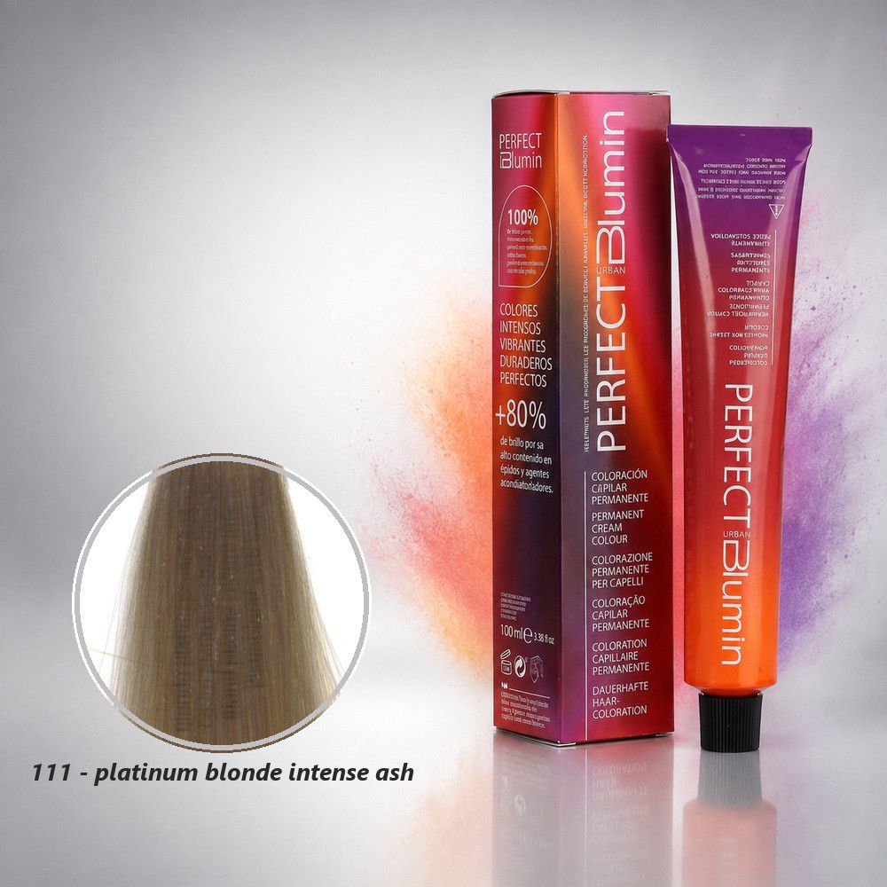 Saç boyası Tahe Perfect Blumin Urban 111 platinum blonde intense ash 100 ml — Mallar, Bakı (2)