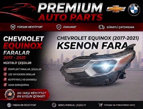 Chevroler Equinox ksenon farası — Bakı