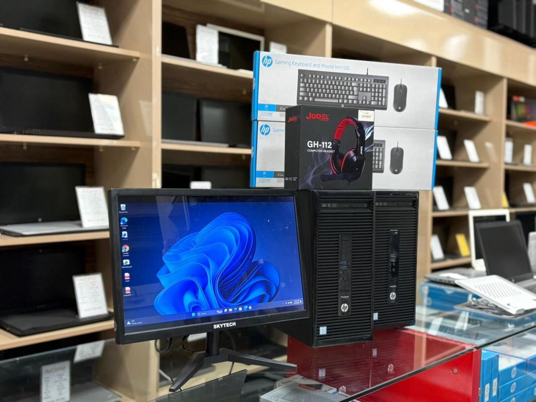 Masaüstü kompüter HP ProDesk 400 G3 Skytech 19 inch — Masaüstü kompüterlər, Bakı (2)