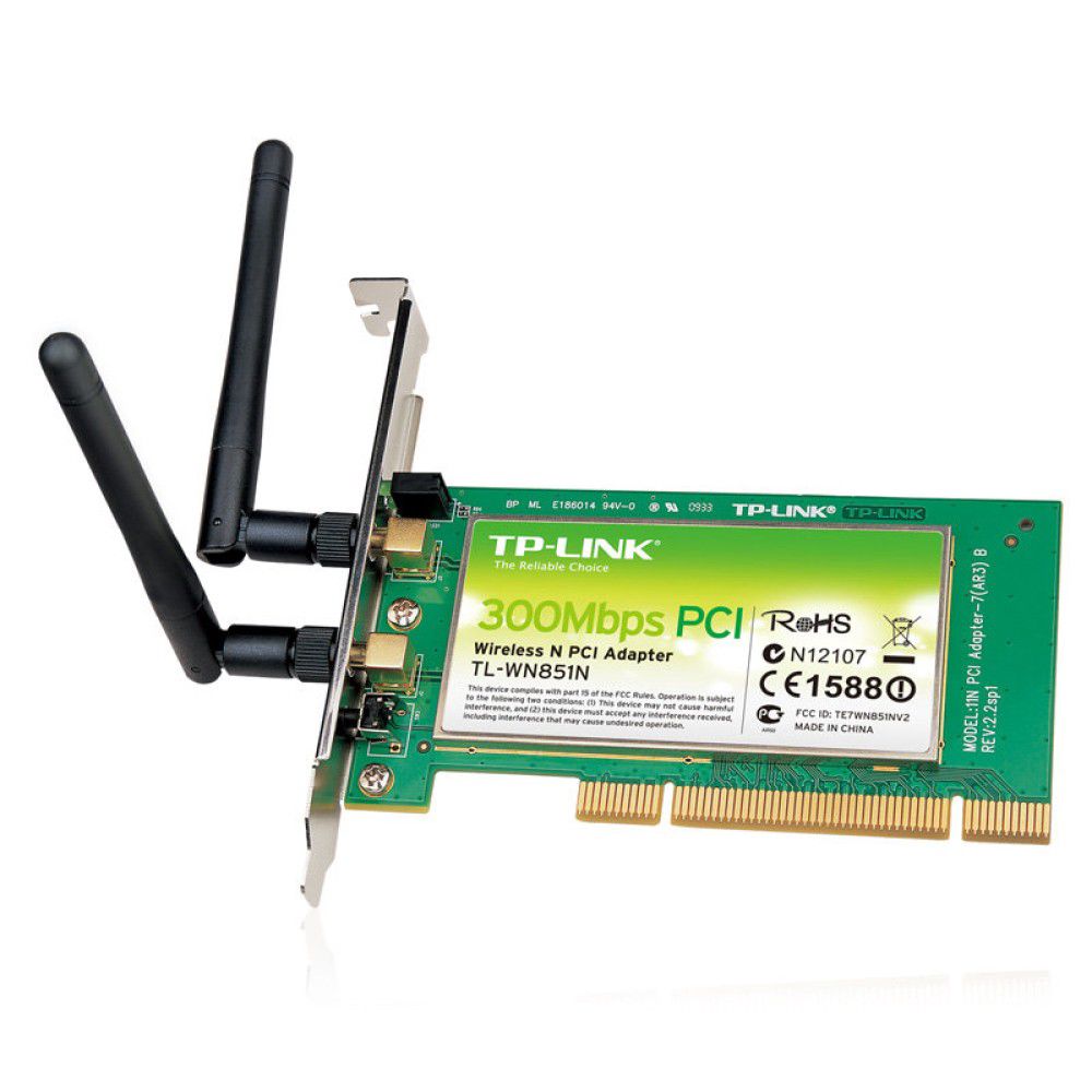 N300 PCI-Adapter 300Mbit/s TP-Link TL-WN851ND — Mallar, Bakı