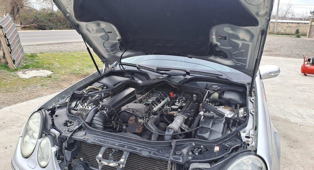 Mercedes E 220, 2003 il, 405000 km, 2.2 L — Avtomobillər, İmişli (10)