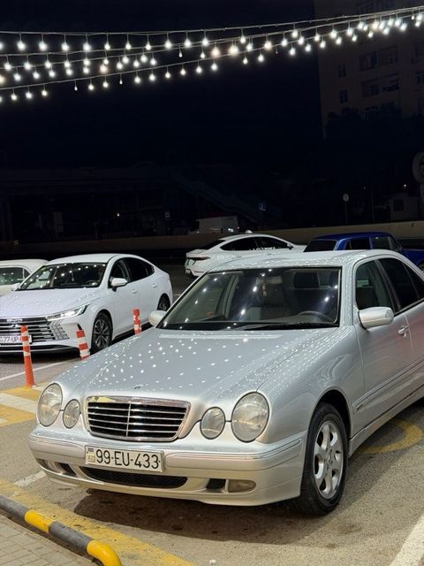 Mercedes E 200, 2.0 L, 2001 il, 450 000 km — Masallı
