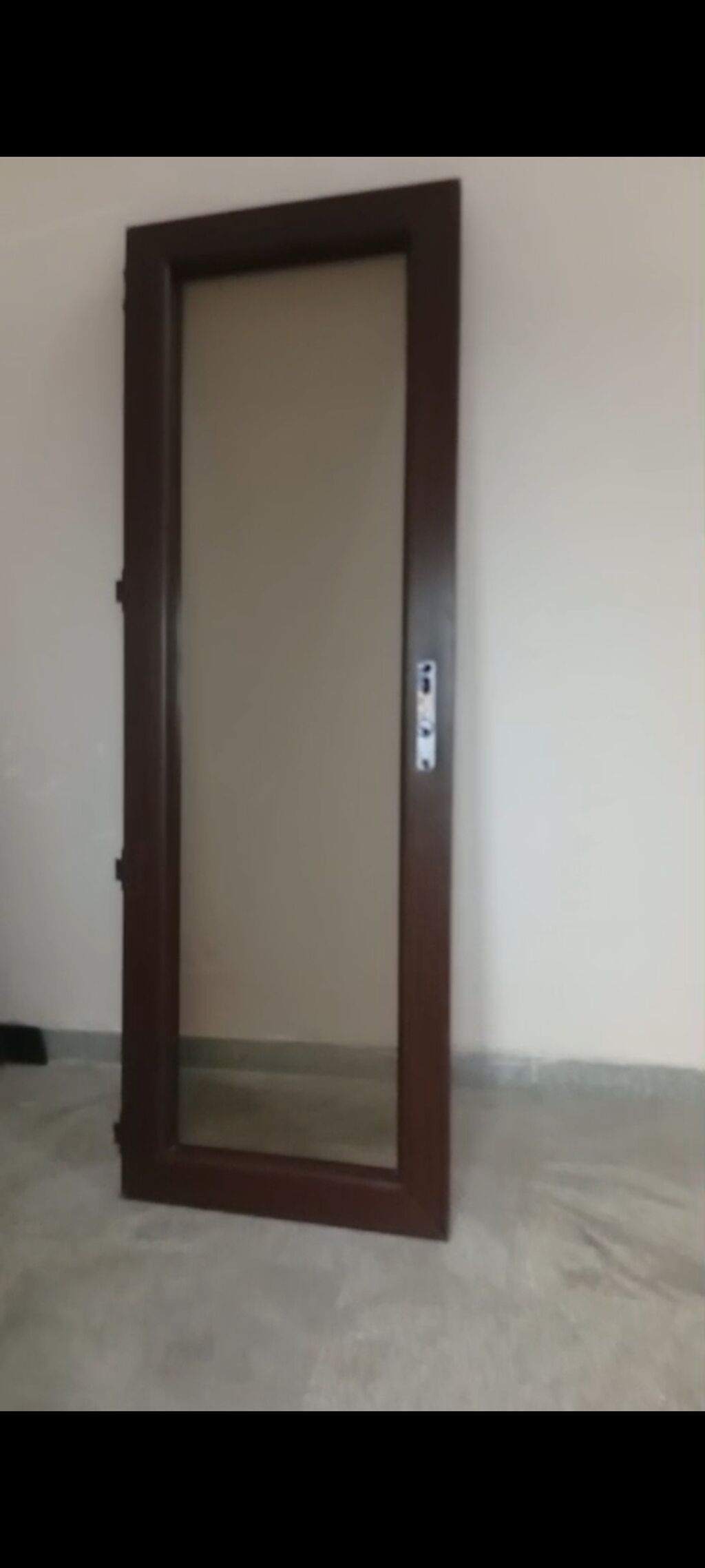 PVX qapı yarımçıq komplekt - Material: PVC profil (taxta teksturalı — Pəncərələr, qapılar, balkonlar, Bakı (2)