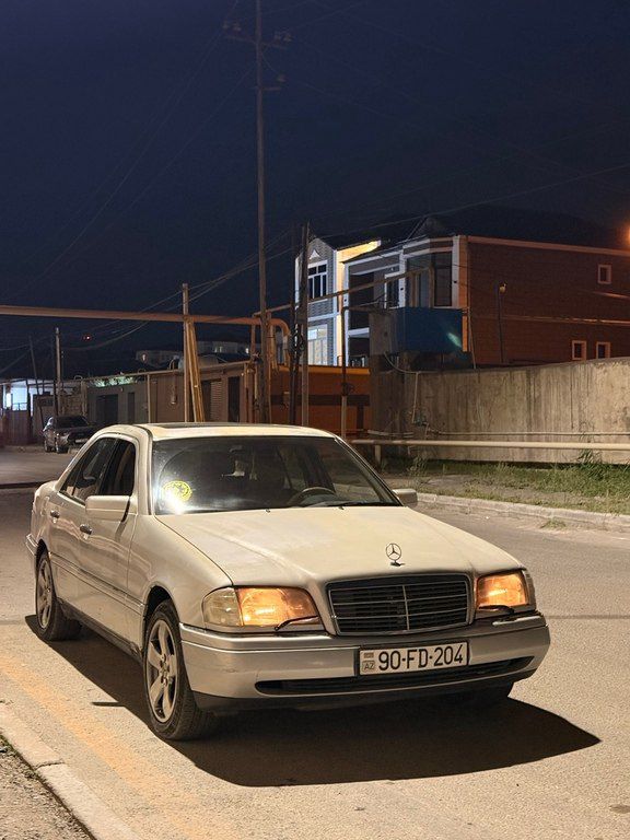 Mercedes C 220, 2.2 L, 1995 il, 539 000 km 90-FD-204 — Avtomobillər, Bakı (2)