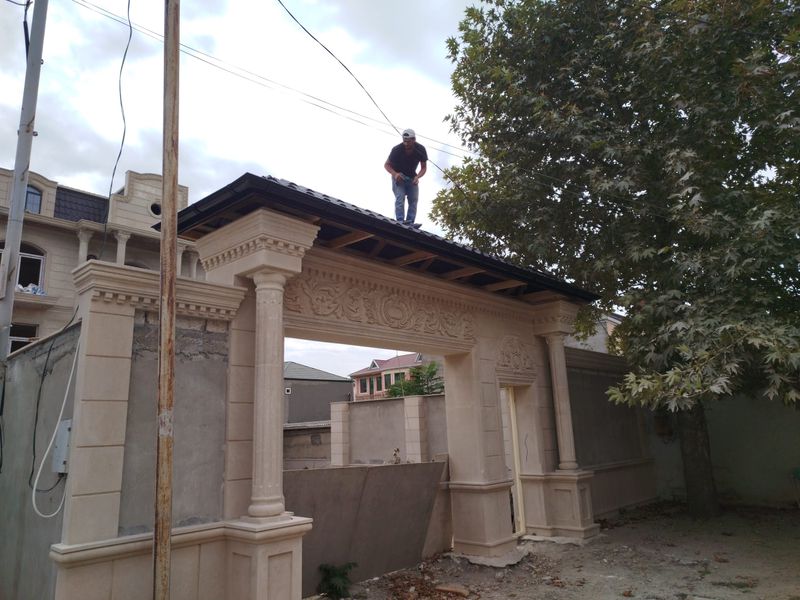 Muasir dam ortuklerinin quraşdırılması — Təmir xidmətləri, Bakı (4)