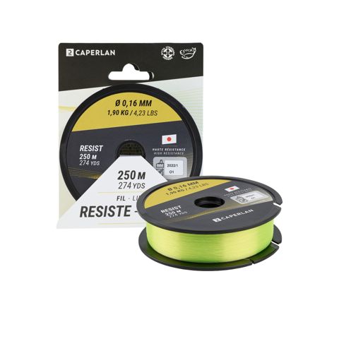 Balıq ovu üçün ip Decathlon Resist Fluo 18/100, 250 m — Bakı