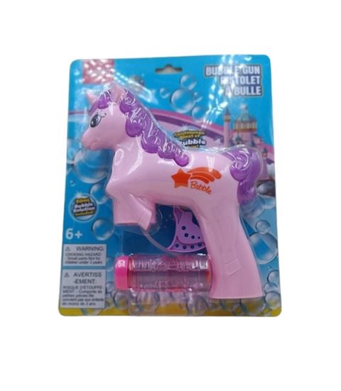 Sabun köpükləri buraxan Miniso Unicorn Inertial — Sabun köpükləri