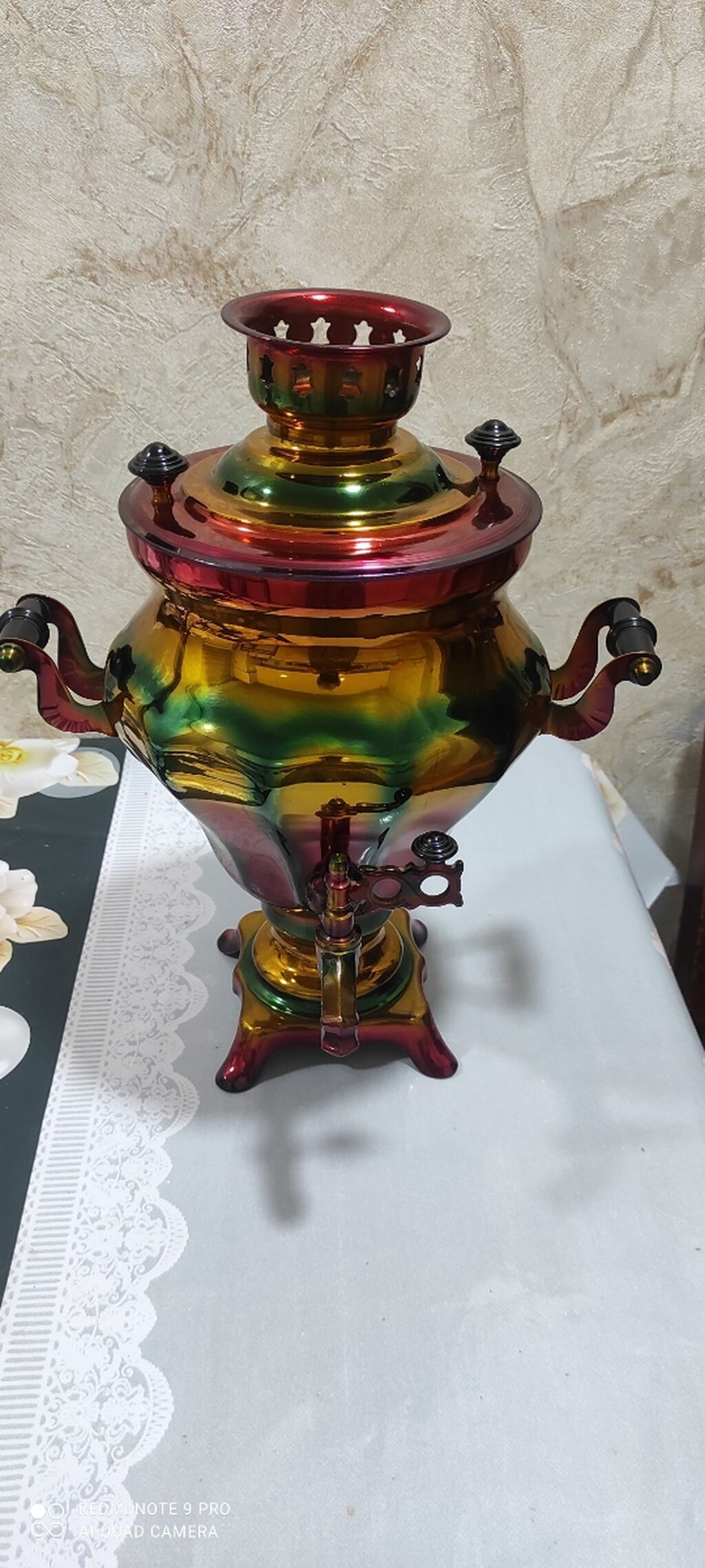 Tok ilə işləyir kohnenin Tula istehsalı madonna somavar-70 azntezedir — Qablar və mətbəx əşyaları, Gəncə (2)