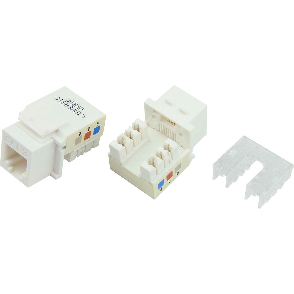 Voice CAT3 UTP Keystone Jacks Linkbasik JKR06-UC3 — Mallar, Bakı