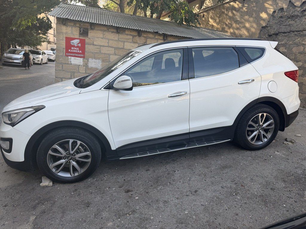 Hyundai Santa Fe, 2.4 L, 2013 il, 140 000 km — Avtomobillər, Bakı (4)