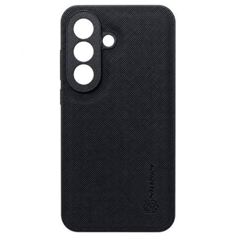 Samsung Galaxy A57 case Leather Nilkin Black — Telefonlar və cihazlar
