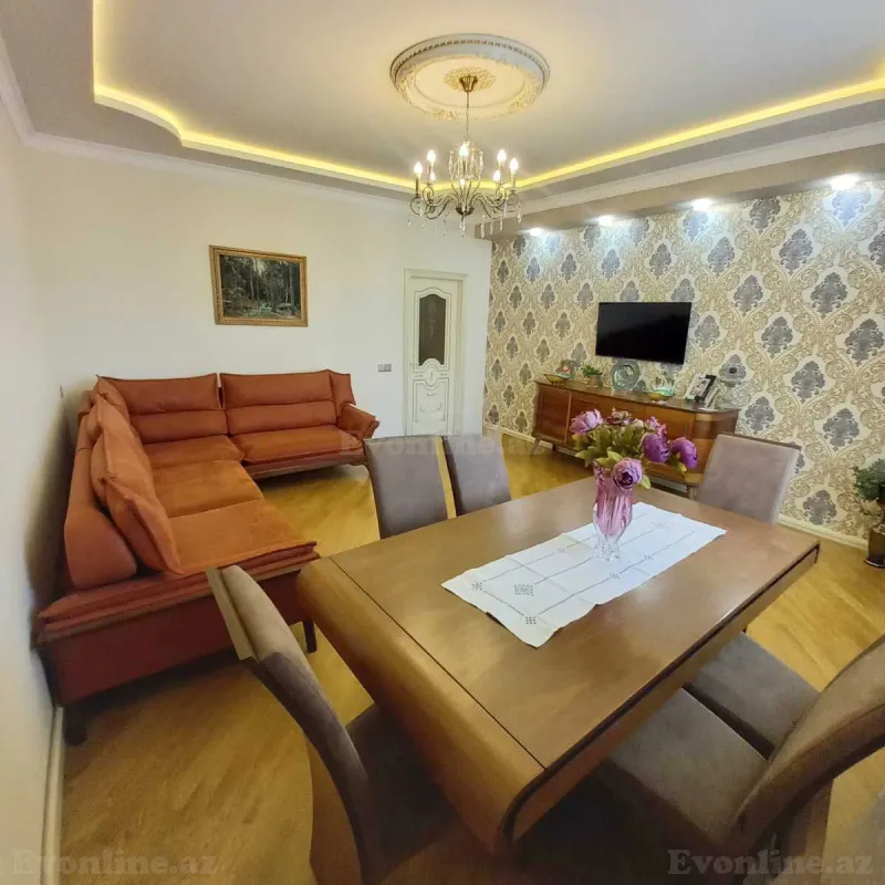 Satılır 2 otaqlı Mənzil Yeni tikili 90 m² Bakı, Nərimanov r — Mənzil, Bakı (3)
