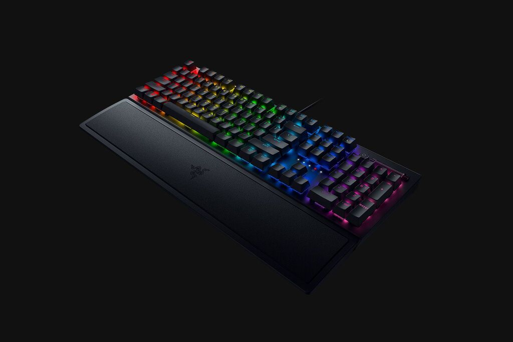 Məhsul: RGB işıqlanmalı tam ölçülü oyun klaviaturası (rəqəm bloku və — Klaviaturalar və siçanlar, Xırdalan (2)