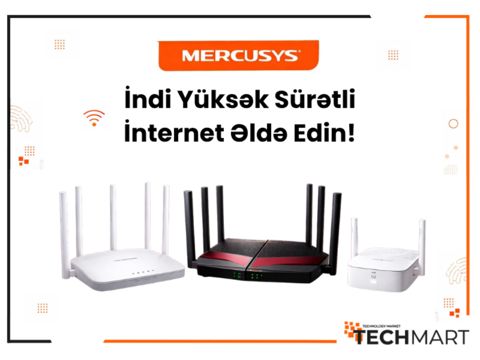 Mercusys router-lar — Bakı