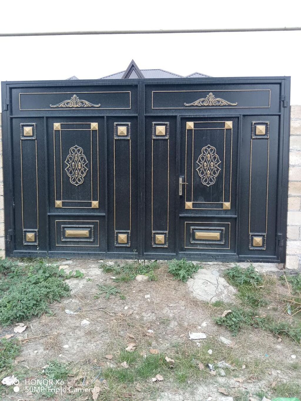 Balkon məhəccəri, Polad, Rayonlara çatdırılma — Pəncərələr, qapılar, balkonlar, Quba (10)