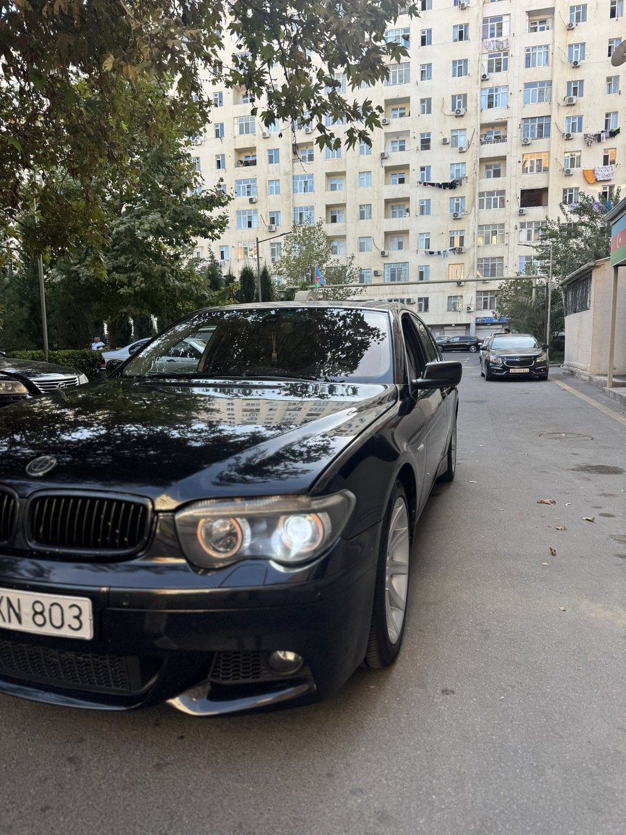 BMW 745, 2002 il 99-XN-803 — Avtomobillər, Bakı (2)