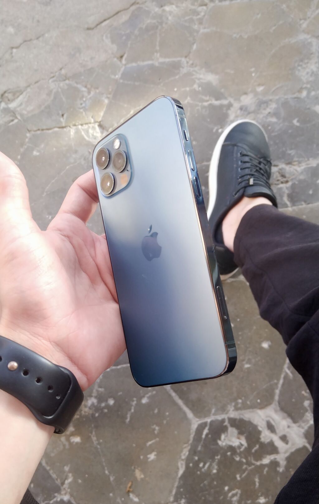 IPhone 12 Pro, 256 GB, Blue Titanium, Face ID — Apple iPhone, Bakı (3)