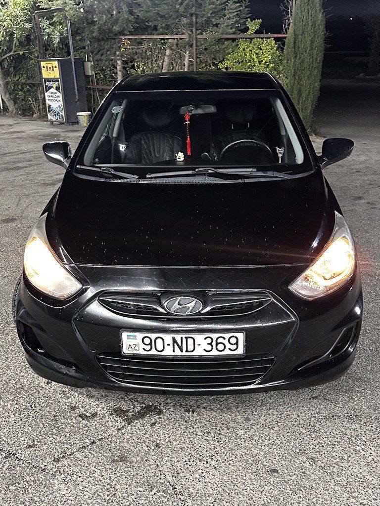 Hyundai Accent, 1.4 L, 2012 il, 154 478 km 90-ND-369 — Avtomobillər, Bakı (2)