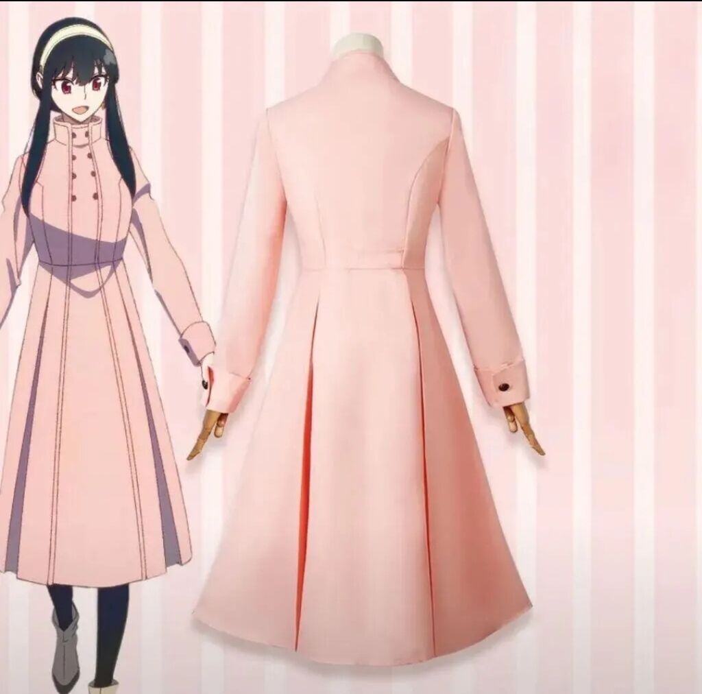 Məhsul: Anime ilhamlı açıq çəhrayı palto dəsti Təsvir: - Uzun — Palto, Bakı (2)