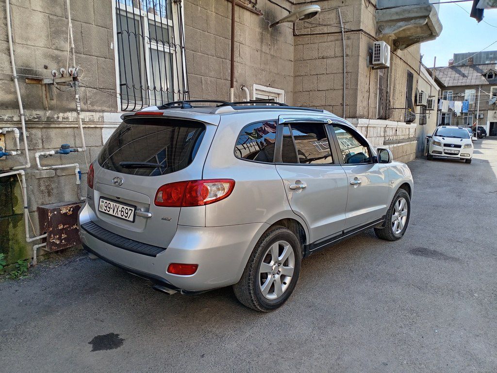 Hyundai Santa Fe, 2.2 L, 2009 il, 153 218 km 99-VX-697 — Avtomobillər, Bakı (3)
