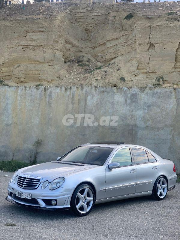Mercedes E 320 3.2 L, 2002, 348 665 km 90-MB-975 — Avtomobillər, Gəncə (2)