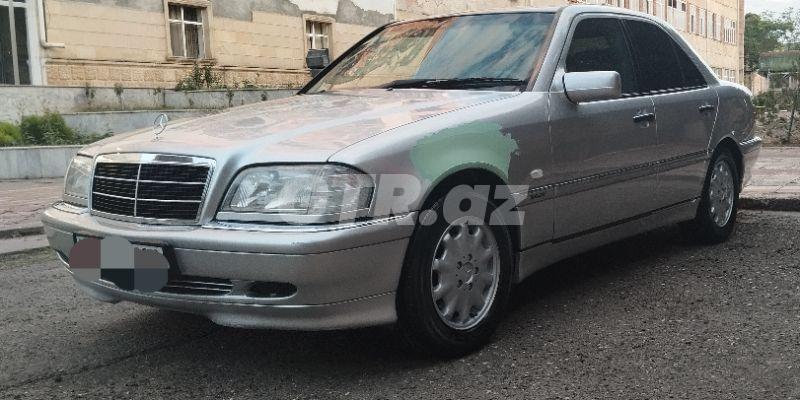 Mercedes C 180 1.8 L, 1998, 190 235 km — Avtomobillər, Gəncə (3)
