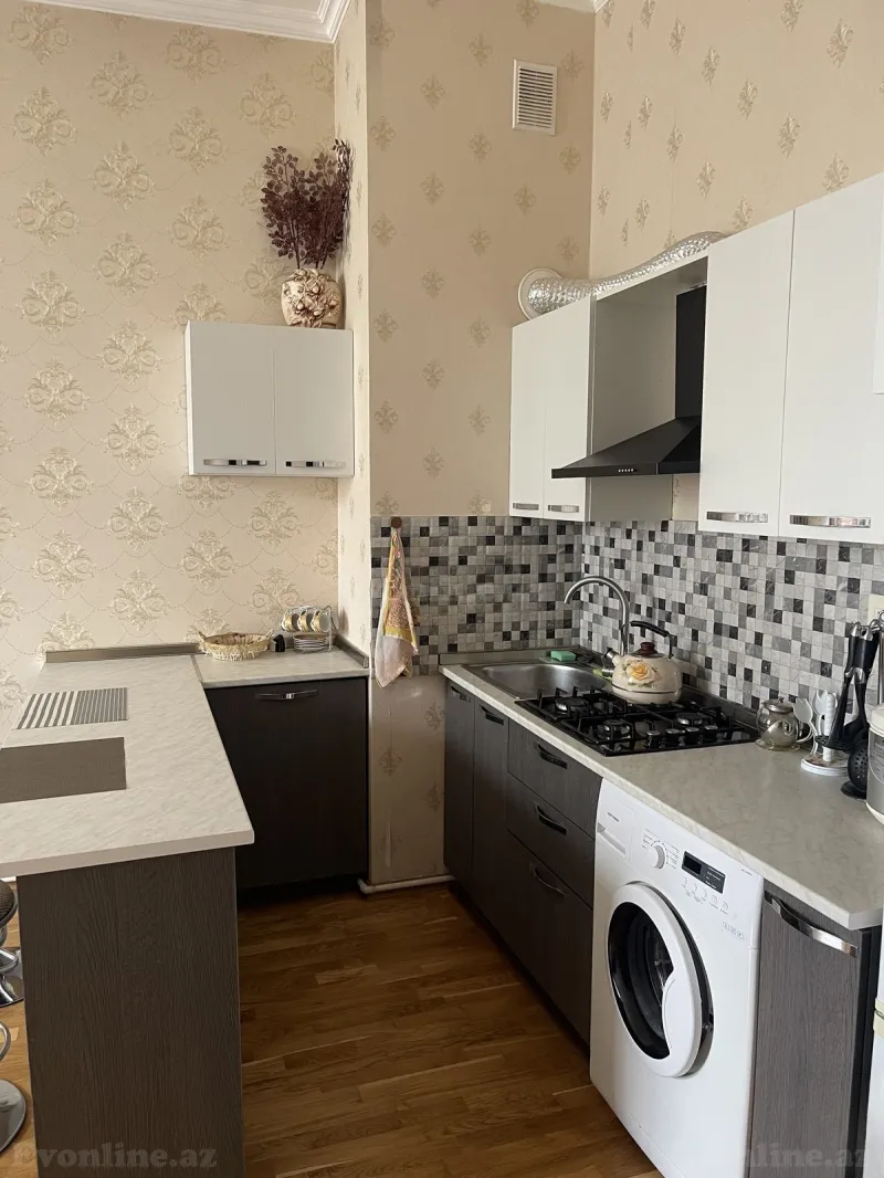 Kirayə verilir 2 otaqlı Mənzil Yeni tikili 50 m² Bakı, Yasamal r., İnşaatçılar m — Mənzil, Bakı (6)
