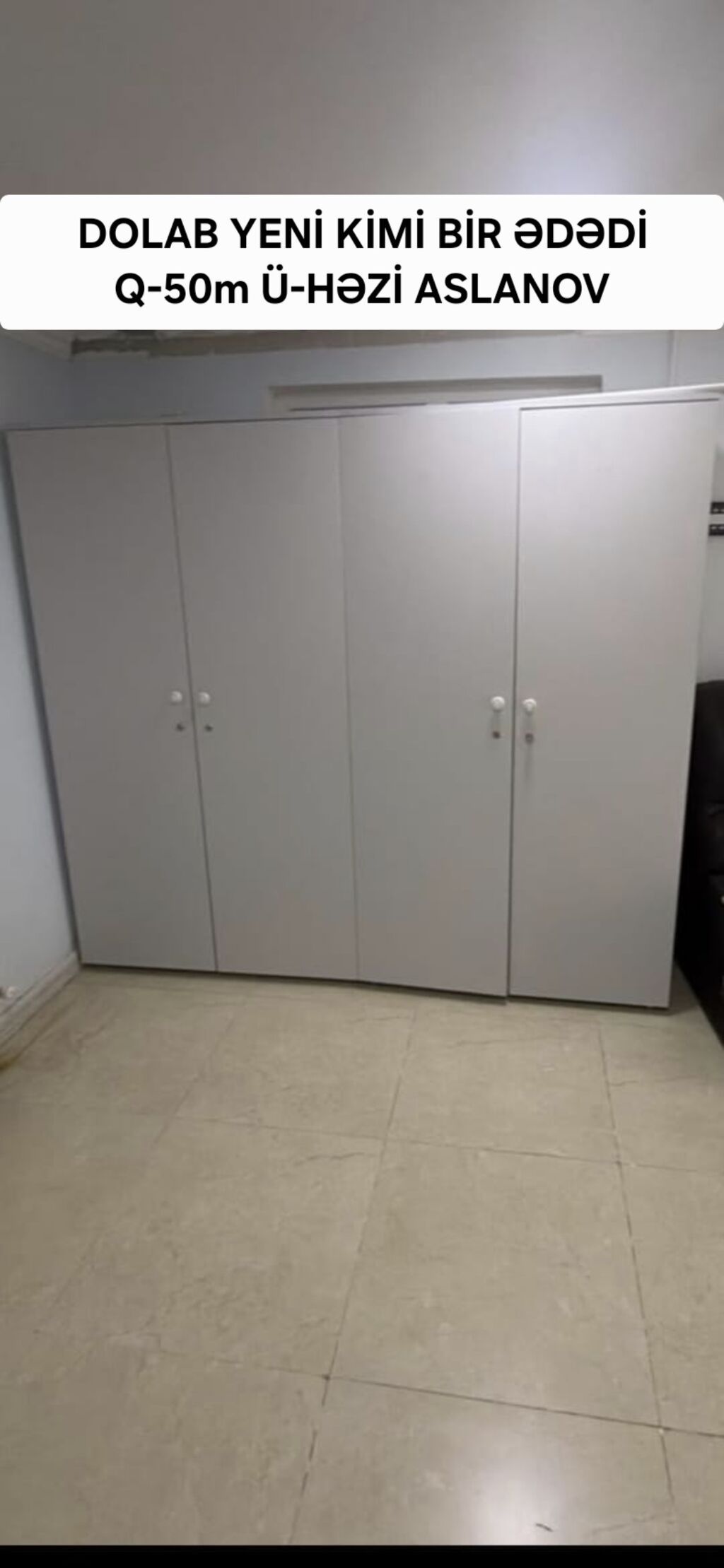 Məhsul: Geyim/saxlama dolabları (bir neçə model) 1) Boz-ağac — Şkaflar, Bakı (3)