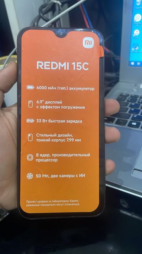 Xiaomi Redmi 15C Midnight Black 256GB/8GB — Bakı
