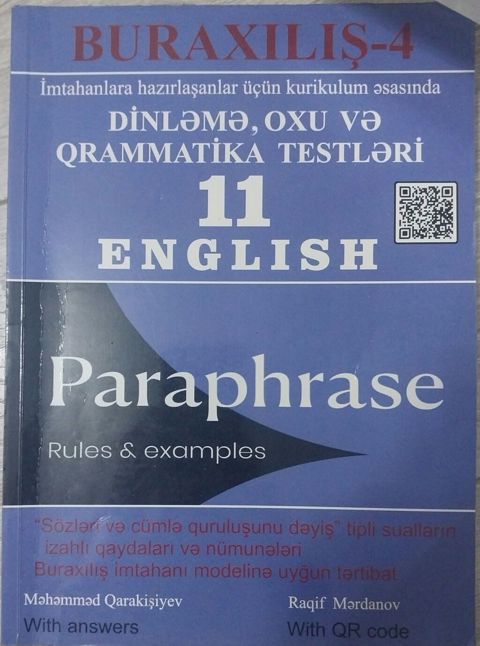 Uzerınde Yazılmayıb Məhsul: “Buraxılış-4: Dinləmə, Oxu və — Bakı