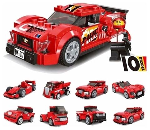 Blok konstruktor Decool Multificence Race Track 31017, 217 element — Bakı