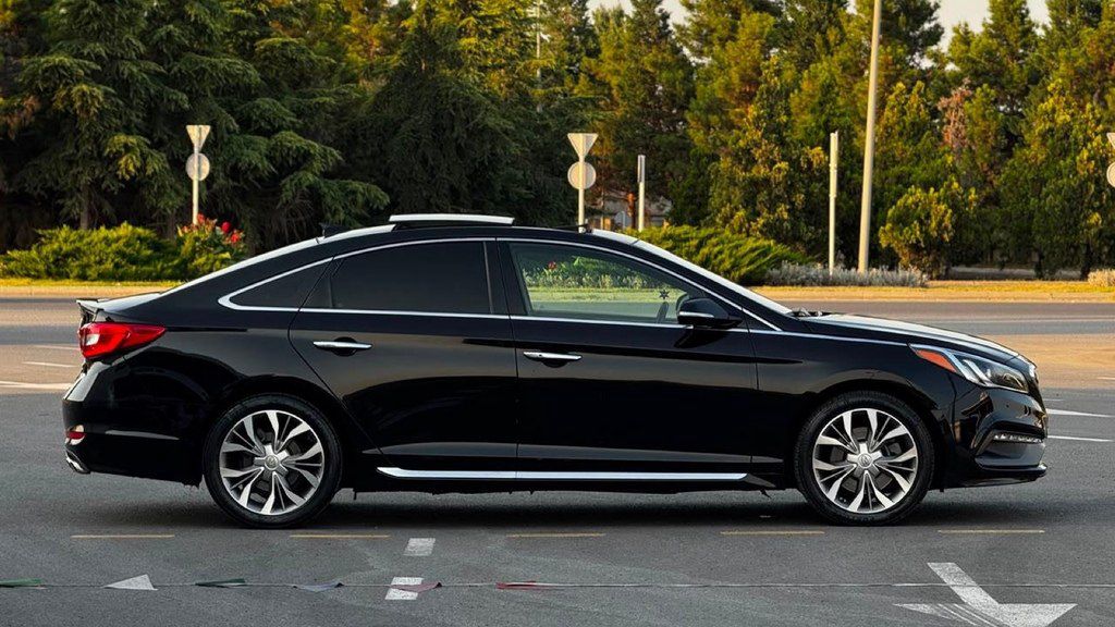 Hyundai Sonata, 2.0 L, 2015 il, 161 000 km — Avtomobillər, Gəncə (4)