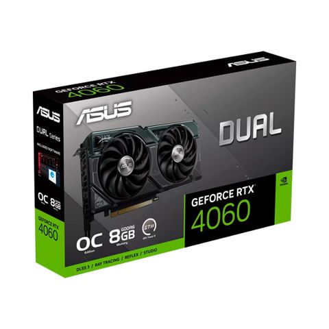 ASUS Dual GeForce RTX 4060 OC Edition 8GB GDDR6 — Bakı