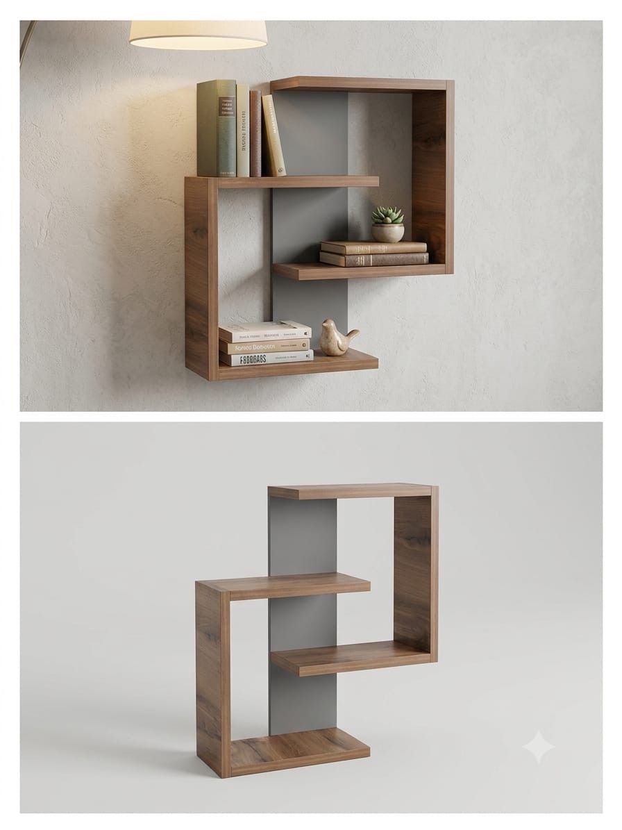 Divar rəfi No brand, Laminat, Votan, 53x45x15 sm — Mallar, Bakı